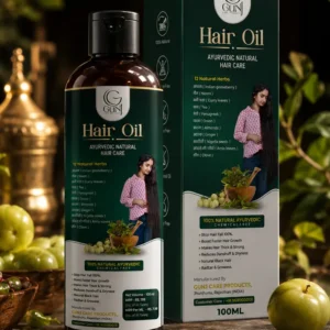 Gunj Ayurvedic Hair Oil – Natural Hair Care